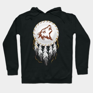 Wolf Dreamcatcher Hoodie